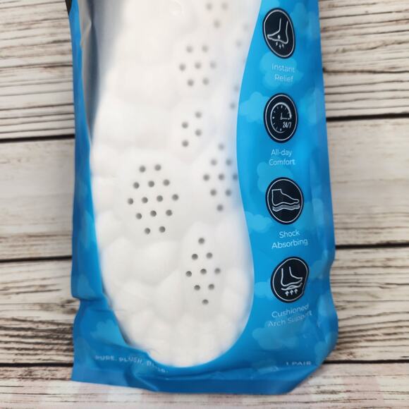 CloudSole Men/Women Gray Super Soft Orthopedic 4D Cloud Insoles Size 11 - 16 - Picture 8 of 10